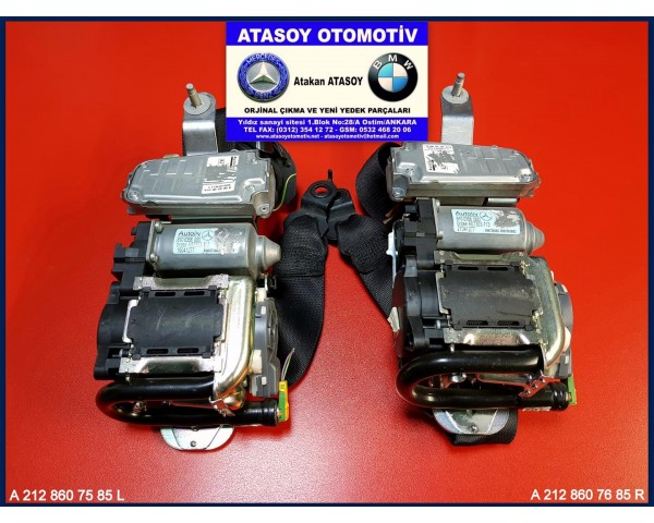 MERCEDES W212 SAĞ ÖN EMNİYET KEMERİ 2128600886 2128609285 2128608685 2128607685 2128606685 2128605085 , 2128609485 2128608885 , 2128607885 2128606885 2128605285 , 2128608485 , 2128604885 , 2188602685 2188602485 2188602085